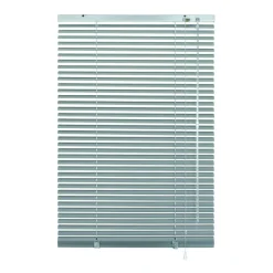 Alu-Jalousie silberfarben 120 x 140 cm