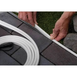 Aluminiumprofil 'Plug & Shine Neon' silbern 1 m