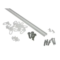 Aluminium-Schiene 210 cm weiß