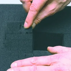 AluPlus Instrumente-, Messgeräte,-Kamerakoffer 'Protect C 44' schwarz 44,5 x 37 x 14,5 cm