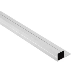 Alu-Quadratrohr mit Schenkel 2,35 x 250 cm