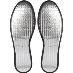Alu-Schuheinlegesohle braun, silber 44/45
