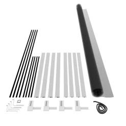 Alu-Teleskop-Fensterbausatz 'Pro'