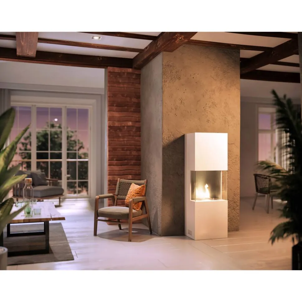 Ambientekamin 'Indie 180' weiß 50 x 170 x 34 cm 1 l, 2 kW