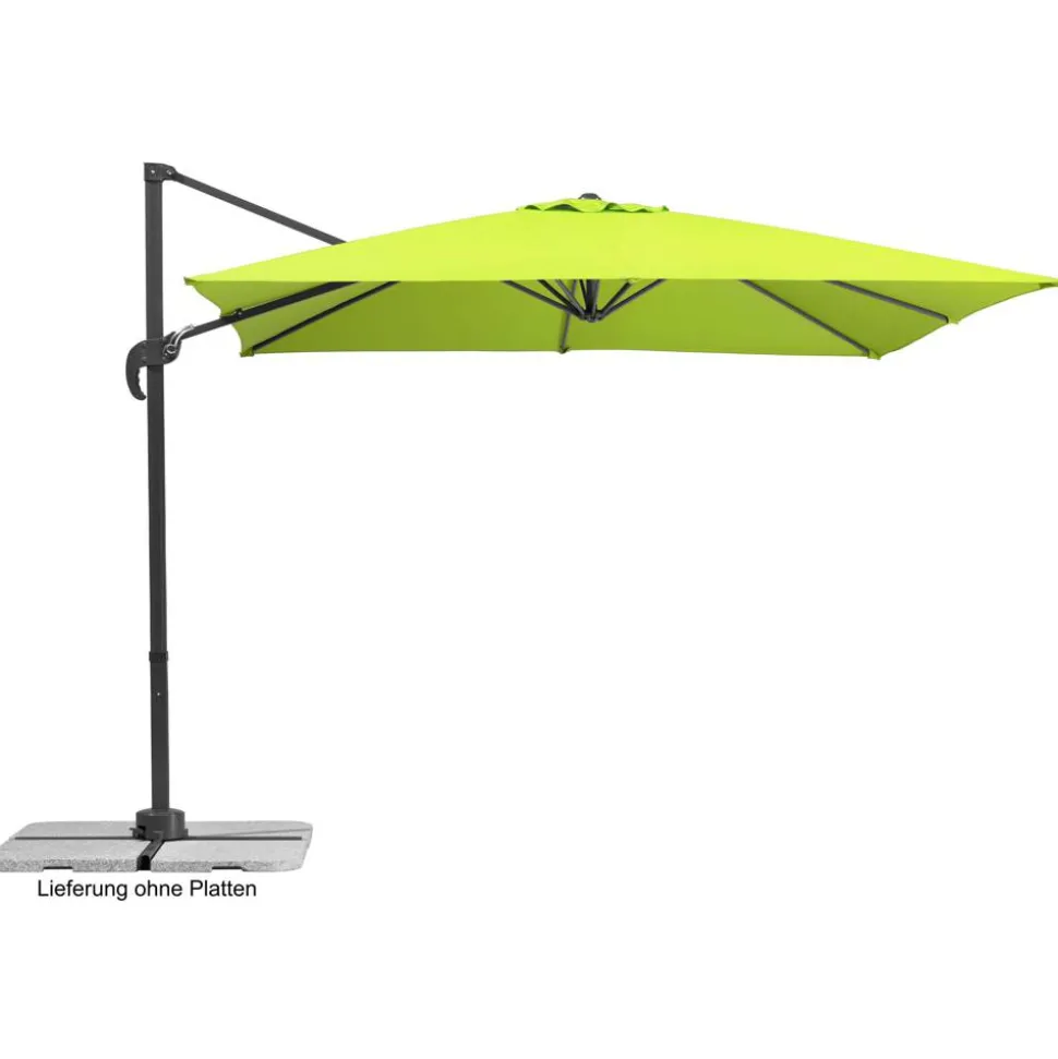 Ampelschirm 'Rhodos Junior' drehbar/neigbar 270 x 270 cm