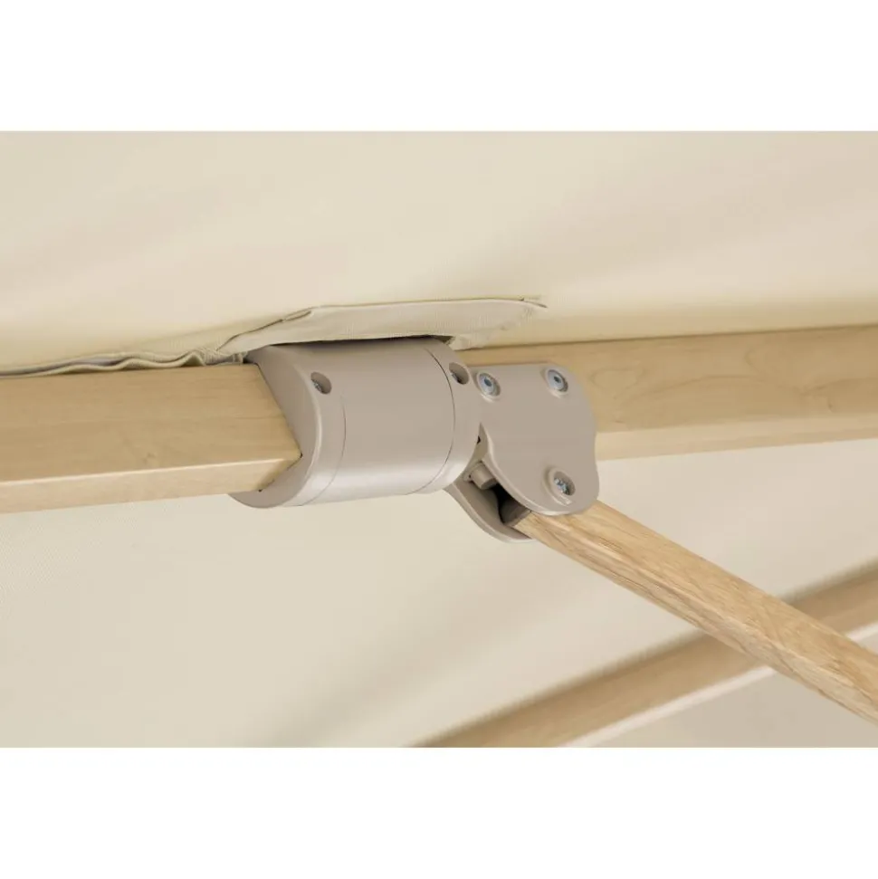 Ampelschirm 'Rhodos Twist Loft' neigbar/drehbar 300 x 300 cm