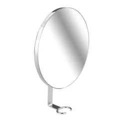 Antibeschlagspiegel Edelstahl glänzend Ø 17 cm