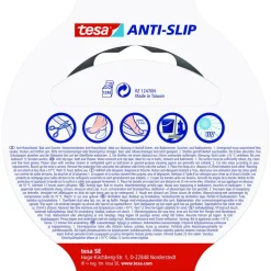 Anti-Rutschband transparent Bad/Dusche 5m x 25 mm