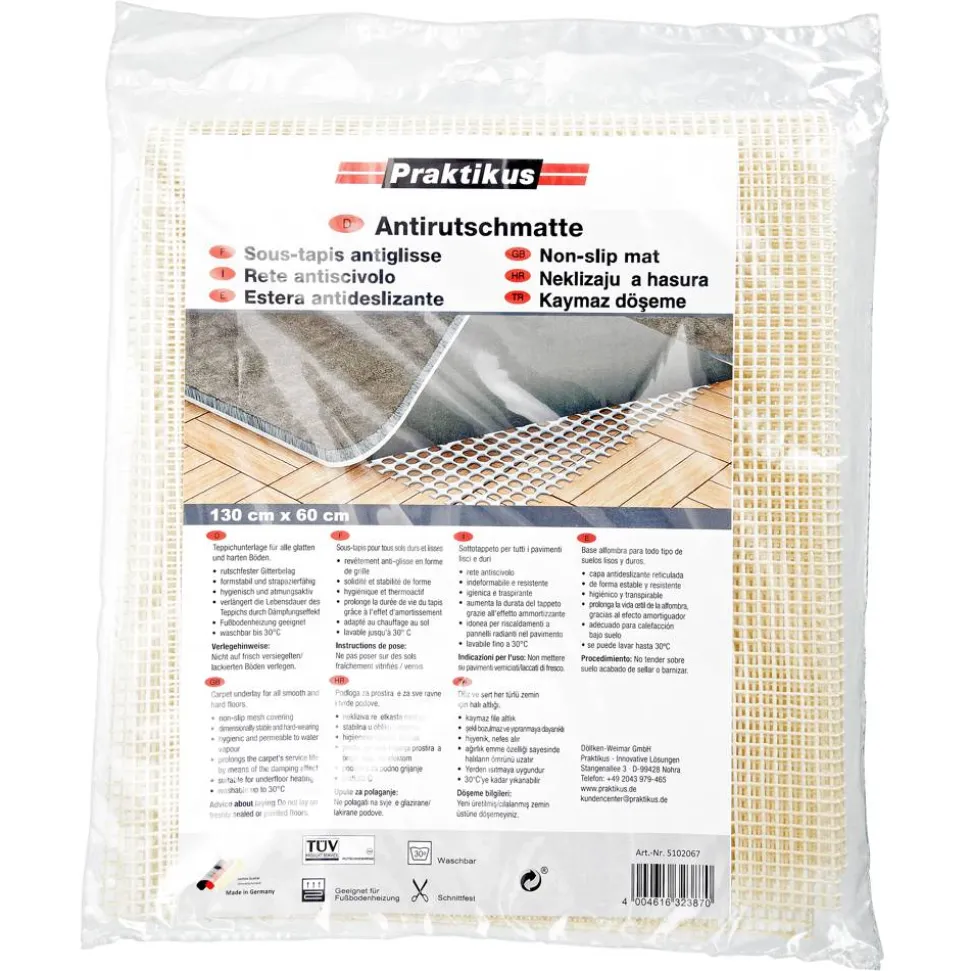 Antirutschmatte beige 130 x 60 cm