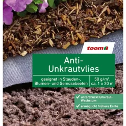 Anti-Unkrautvlies 50 g/m² 100 x 2000 cm