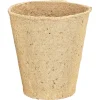 Anzuchttöpfe Zellulose Ø 8 cm, 16 Stück