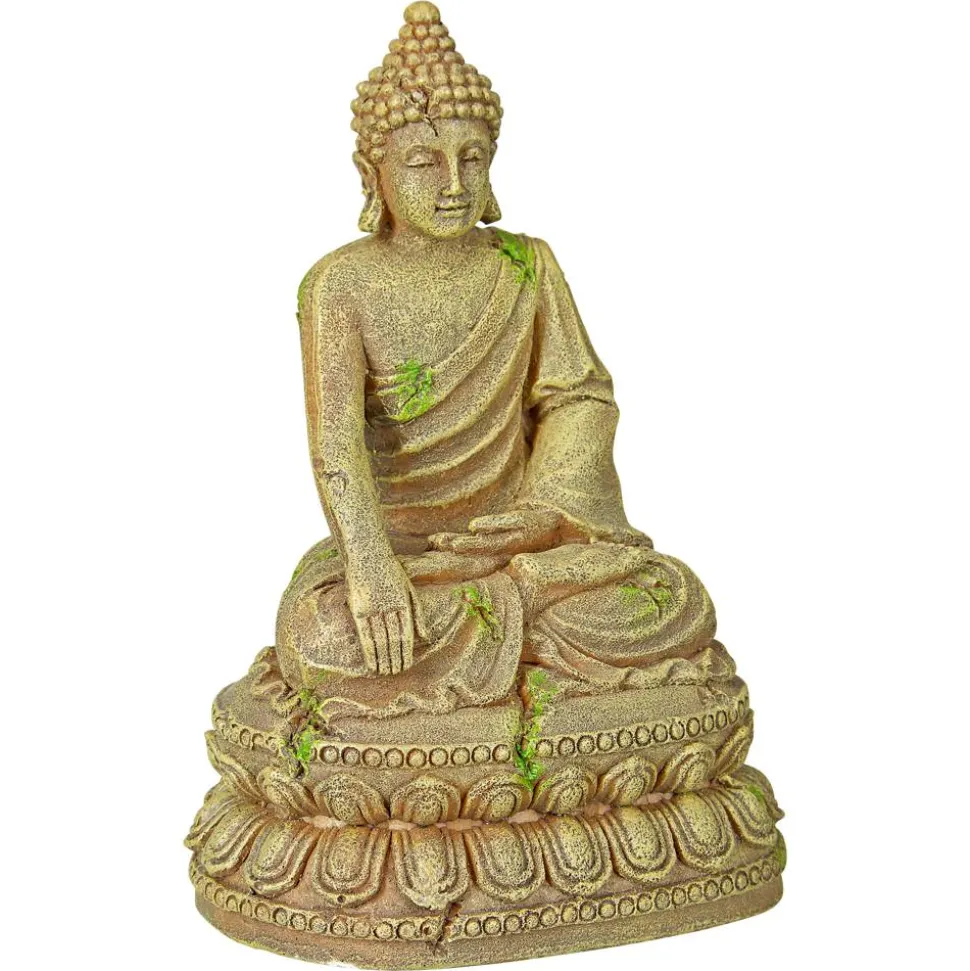 Aquariendekoration Bayon-Buddha 11 x 15,5 x 9 cm
