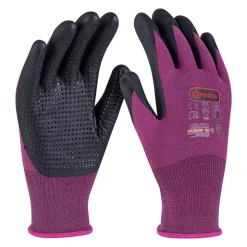 Arbeitshandschuh 'Economic Comfort Touch' rot/schwarz Größe 7/S