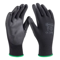 Arbeitshandschuh 'Economic Touch' schwarz Größe 8/M