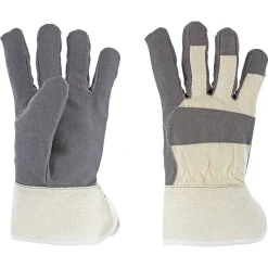 Arbeitshandschuh Gr. 8 Grau/Beige