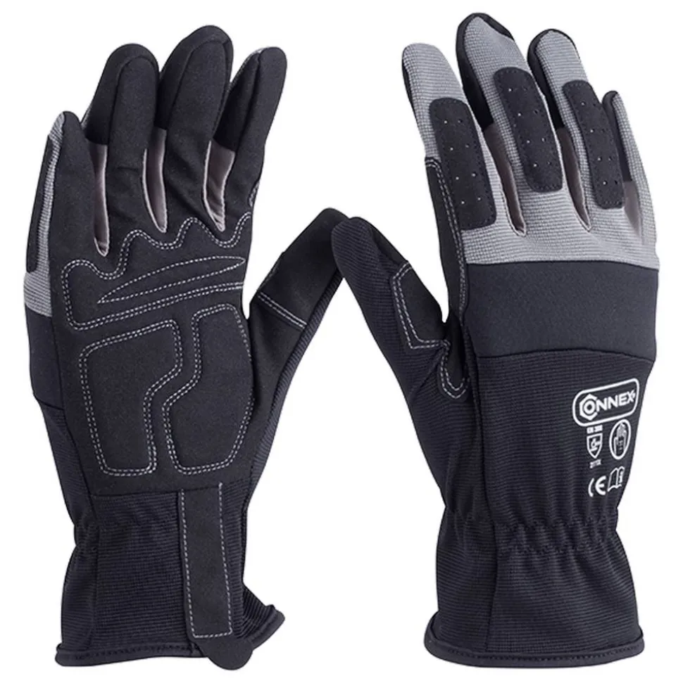 Arbeitshandschuh 'Outdoor Construction Pro' grau/schwarz Größe 11/XXL