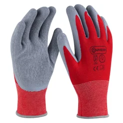 Arbeitshandschuh 'Outdoor Grip' rot/grau Größe 9/L