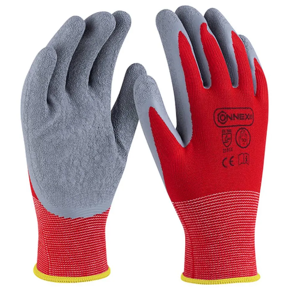 Arbeitshandschuh 'Outdoor Grip' rot/grau Größe 10/XL