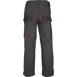 Arbeitshose grau/orange Gr. 52