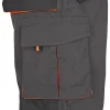 Arbeitshose grau/orange Gr. 54