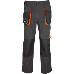 Arbeitshose grau/orange Gr. 56