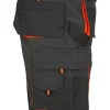 Arbeitslatzhose grau/orange Gr. 58