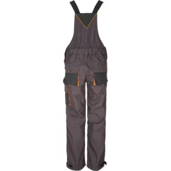 Arbeitslatzhose grau/orange Gr. 52