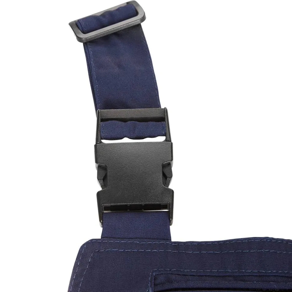 Arbeitslatzhose marineblau/rot Gr. 50