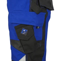 Arbeitslatzhose royalblau/schwarz Gr. 50
