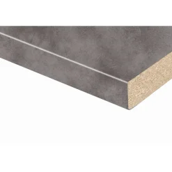 Arbeitsplatte 'Beton Art' grau 4100 x 600 x 38 mm