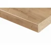 Arbeitsplatte 'Eiche Charlet' braun 4100 x 600 x 38 mm