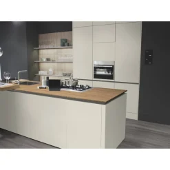 Arbeitsplatte 'Eiche Charlet' braun 4100 x 600 x 38 mm
