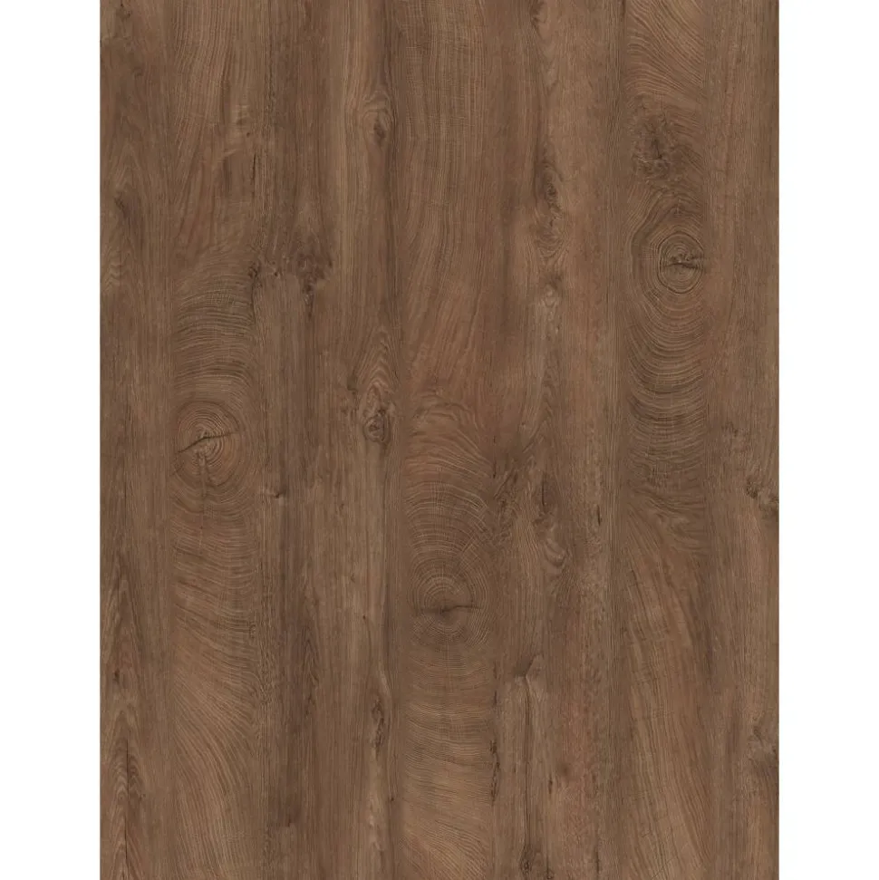 Arbeitsplatte 'Eiche Endgrain' dunkelbraun 4100 x 600 x 38 mm