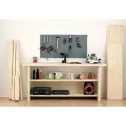 Arbeitsplatte kieferfarben 3000 x 600 x 28 mm