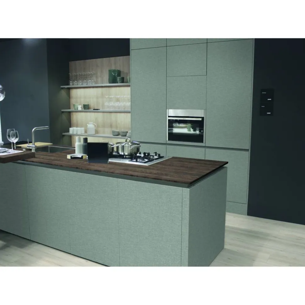Arbeitsplatte 'Laramie Pine 34318' dunkelbraun 2600 x 600 x 28 mm