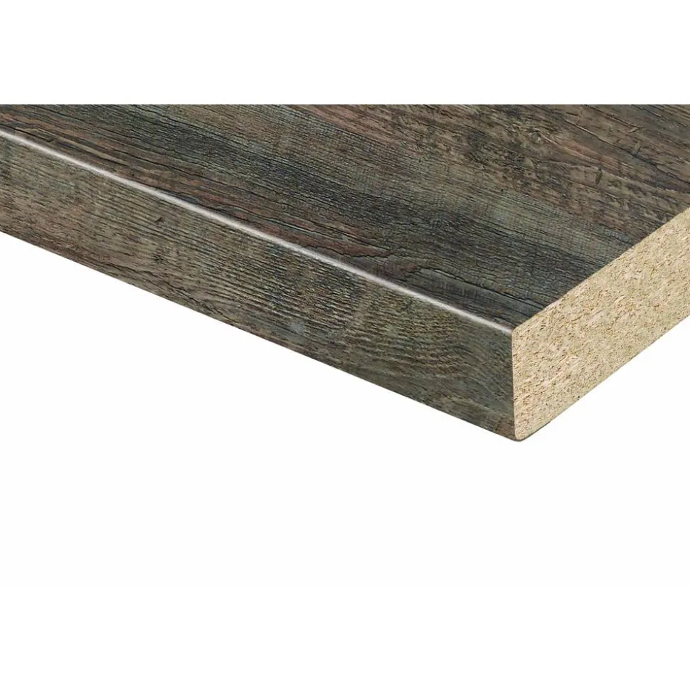 Arbeitsplatte 'Laramie Pine 34318' dunkelbraun 2600 x 600 x 28 mm