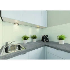 Arbeitsplatte 'Marmor de Mazi 38057' grau 2600 x 600 x 28 mm