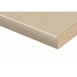 Arbeitsplatte 'Sahara' grau/beige 4100 x 600 x 38 mm