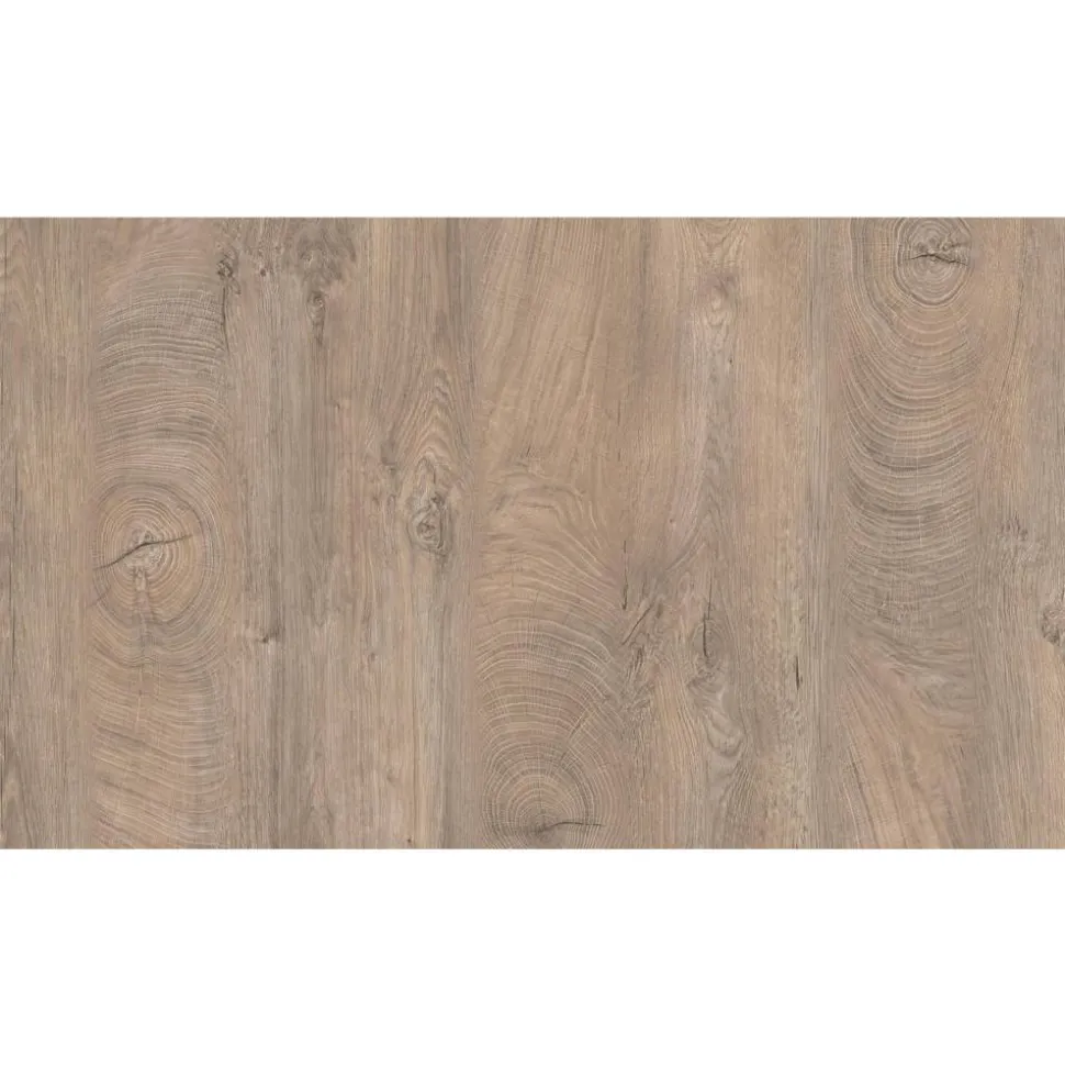 Arbeitsplatte 'K5412 Eiche Endgrain Raw' graubraun 4100 x 600 x 38 mm