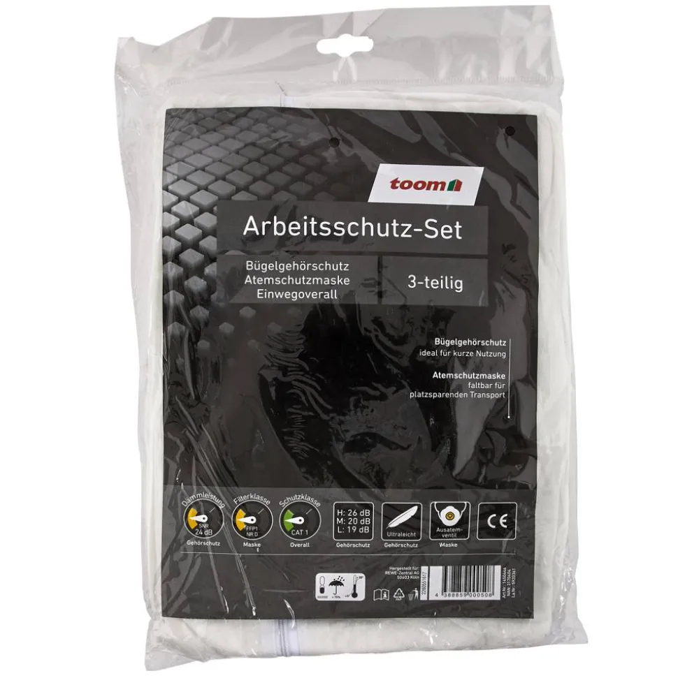 Arbeitsschutz-Set 3-teilig