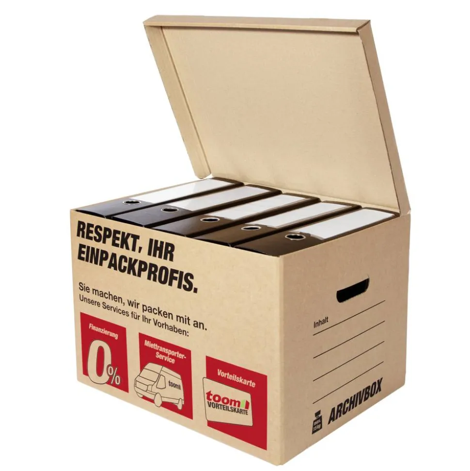 Archivbox 40,6 x 32,2 x 29 cm, 15 kg