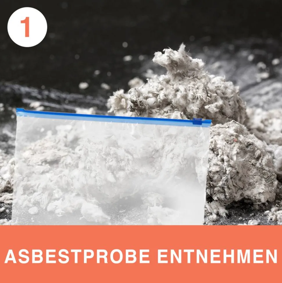 Asbesttest 'Materialgruppe 2' Laboranalyse