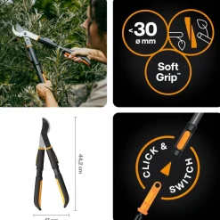 Astschere Bypass 'OneClick' 44 cm