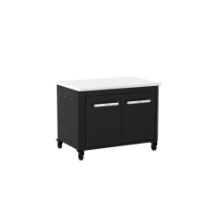 Außenküche-Modul mit Edelstahl-Arbeitsplatte 93,5 x 70 x 67 cm
