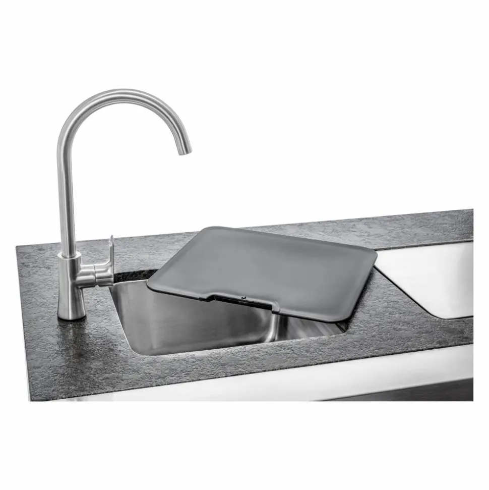 Außenküchen-Modul mit Spüle 'Ultimate Entertainment' Edelstahl 127 x 123,5 x 63,5 cm