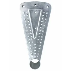 Außenspindeltreppe 'Gardenspin' Metall 13 Lochblechstufen Ø 185 cm