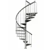 Außenspindeltreppe 'Gardenspin' Metall 14 Lochblechstufen Ø 125 cm