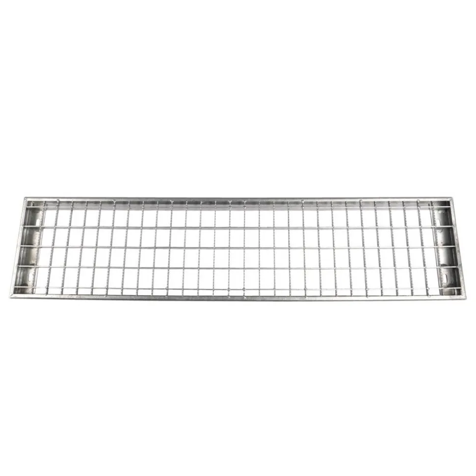Außentreppe 'Gardentop' 4 Gitterroststufen 100 cm