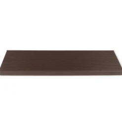 Außentreppe 'Gardentop' dunkelbraun 2 Stufen 80 cm