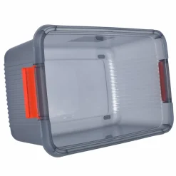Aufbewahrungsbox 'K Latch M' grau 18 x 39 x 59 cm 28 l